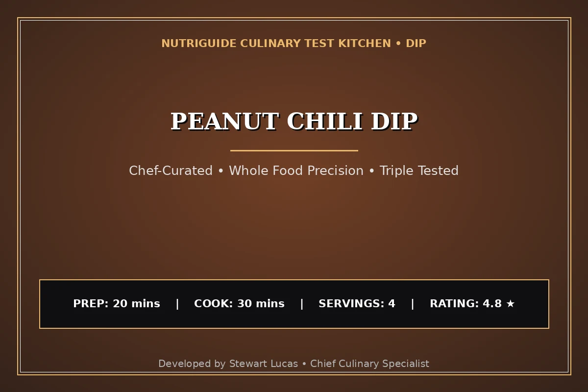 Peanut Chili Dip