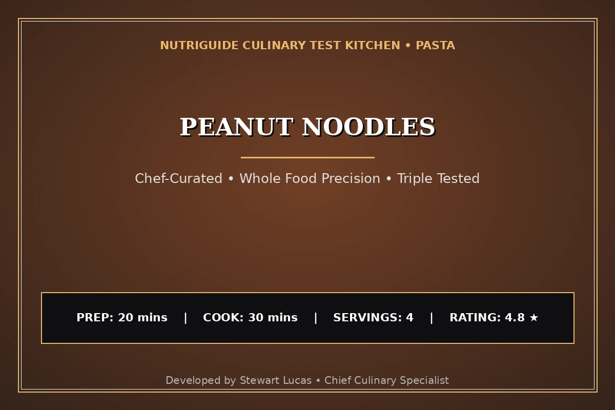 Peanut Noodles