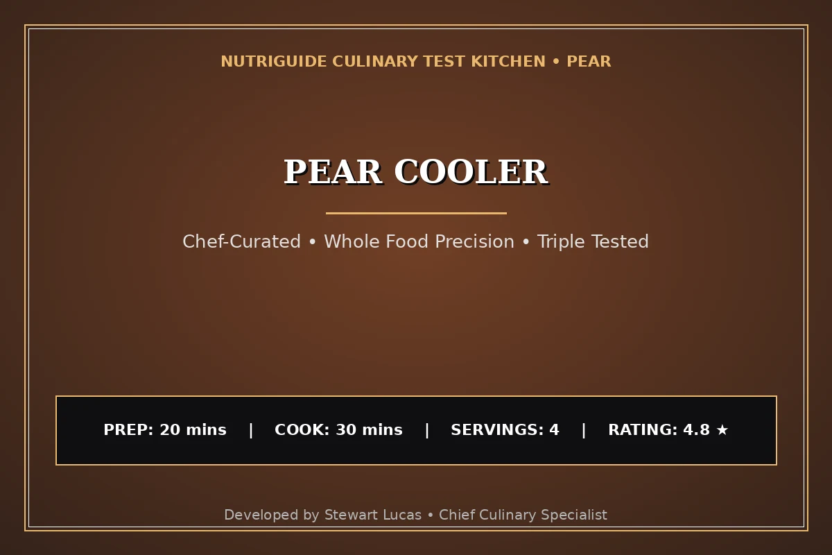 Pear Cooler