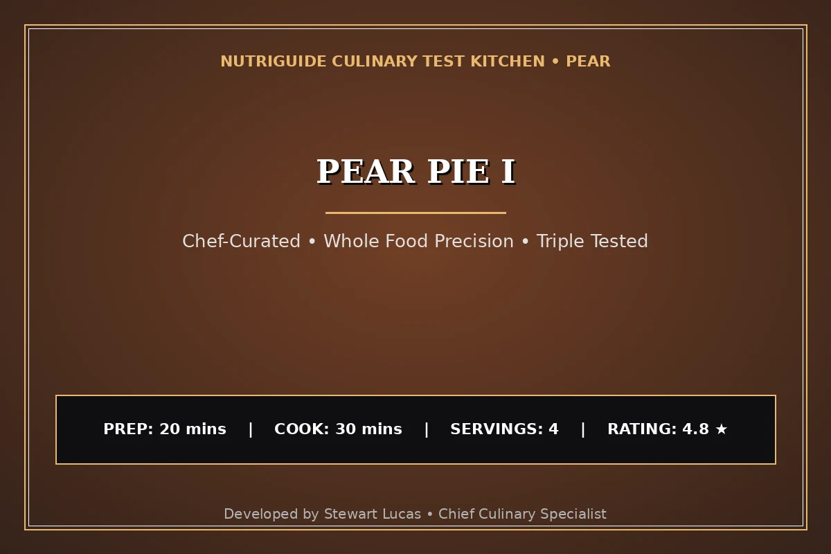 Pear Pie I