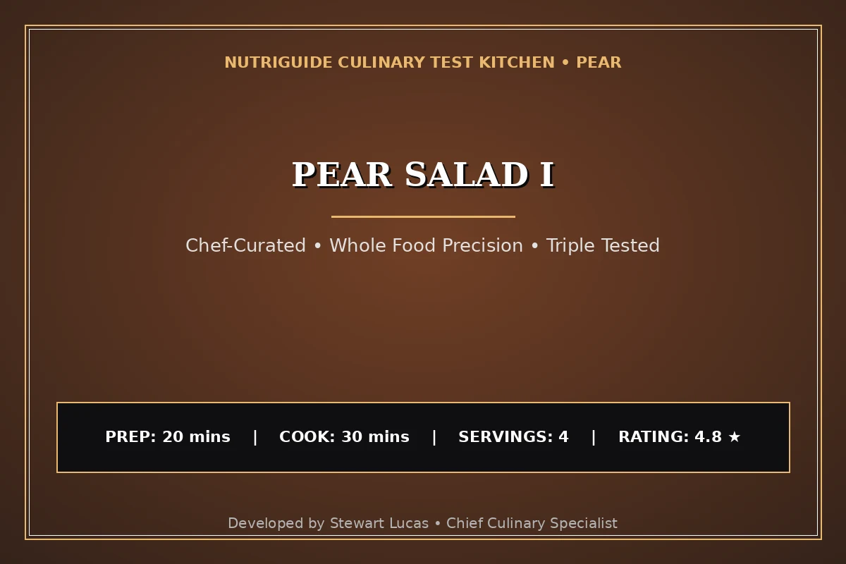 Pear Salad I