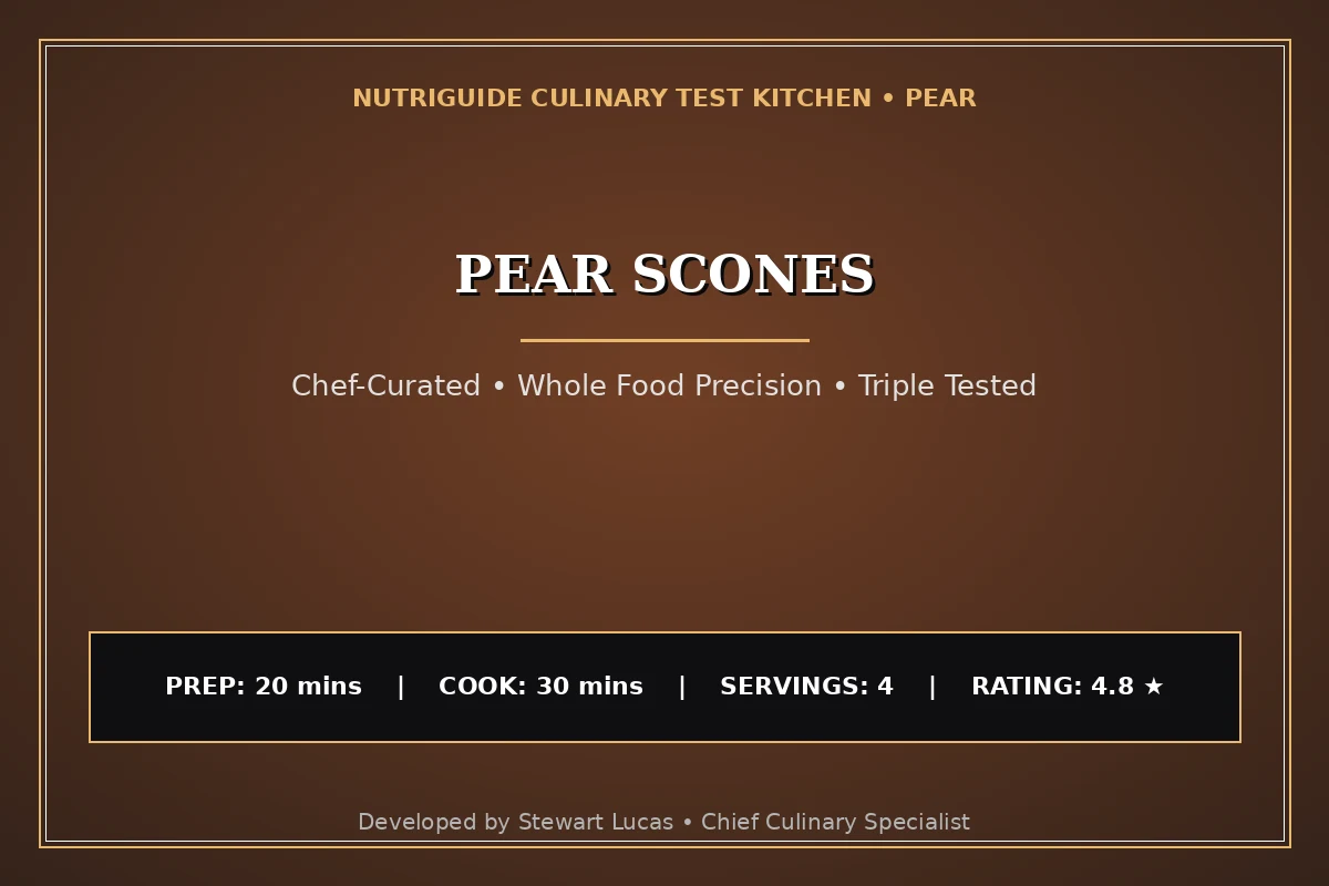 Pear Scones
