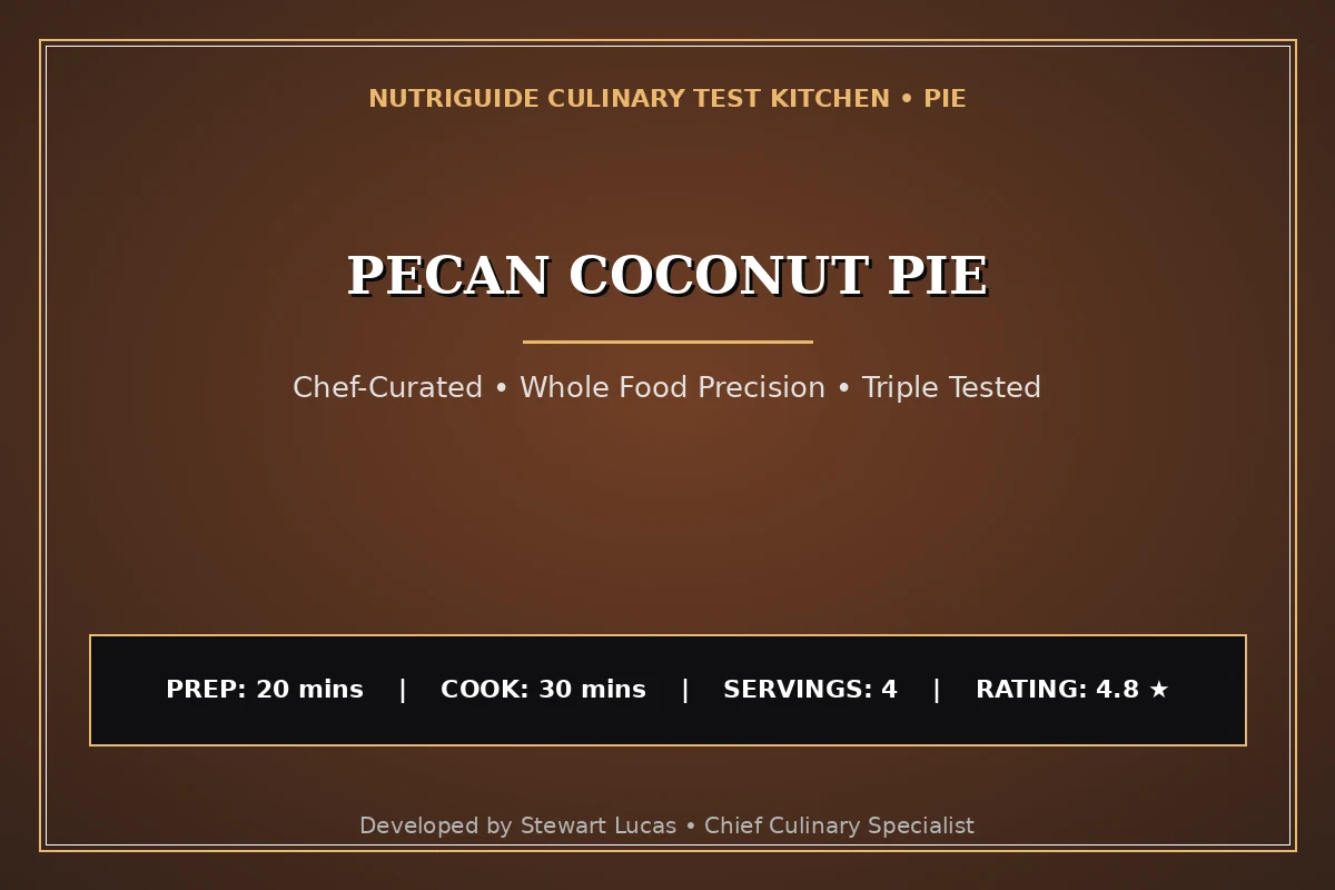 Pecan Coconut Pie