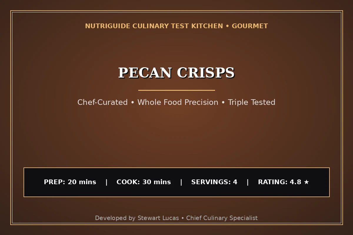 Pecan Crisps
