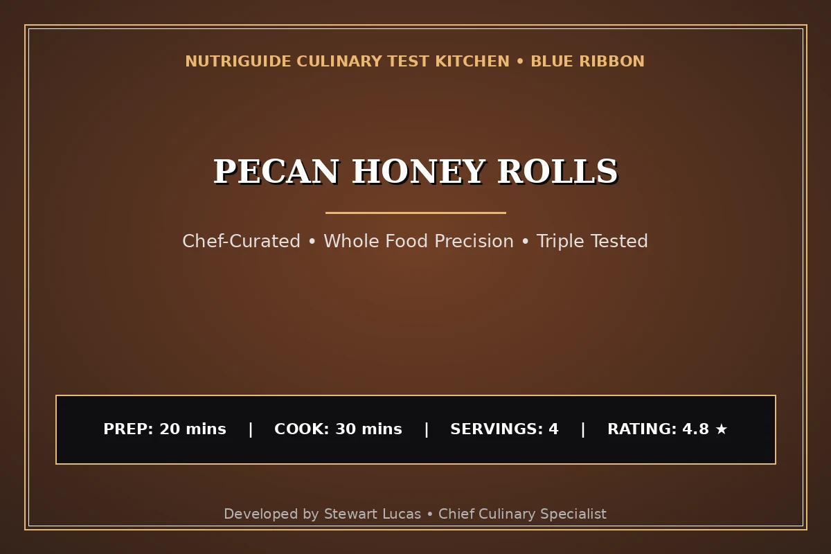 Pecan Honey Rolls