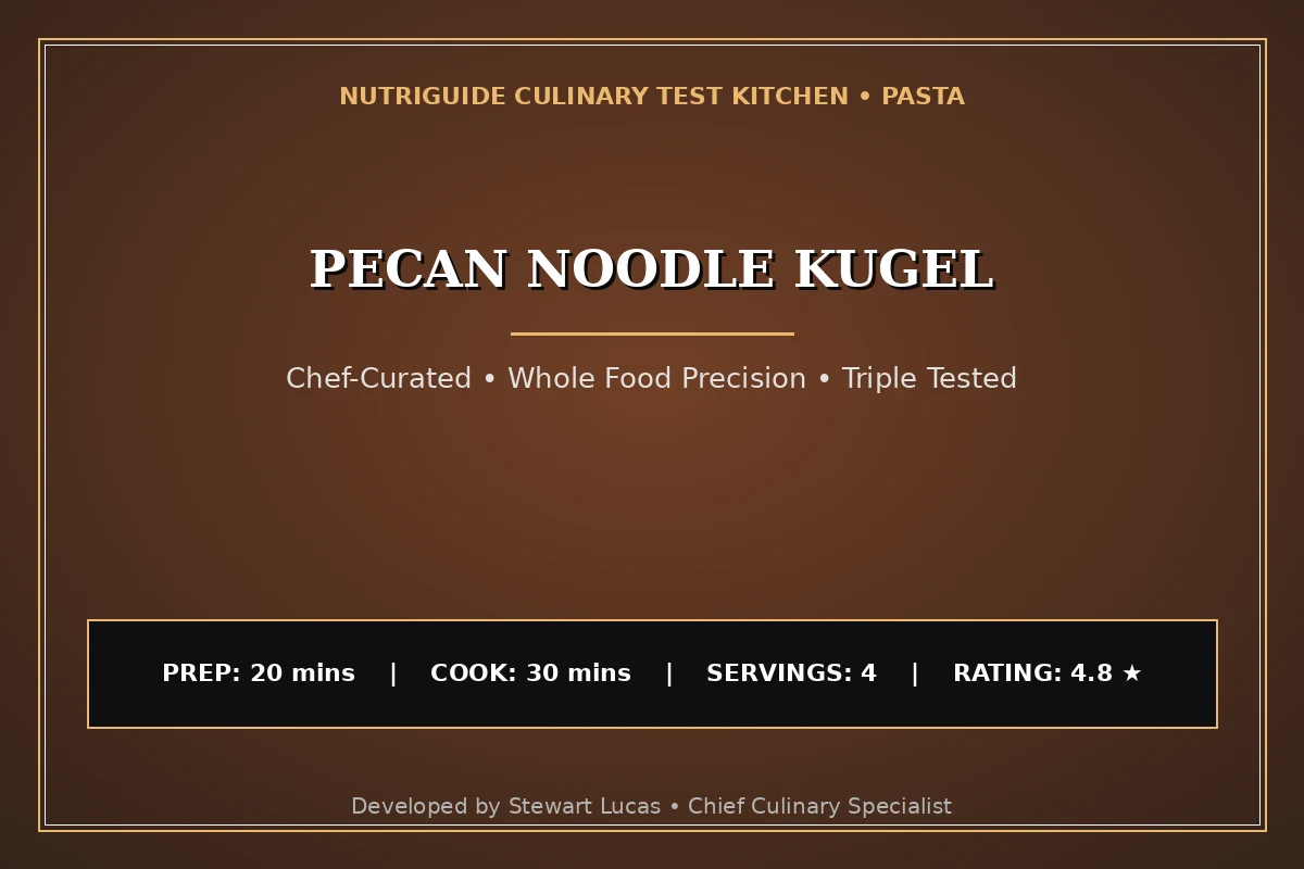 Pecan Noodle Kugel