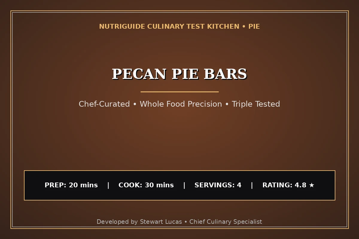 Pecan Pie Bars