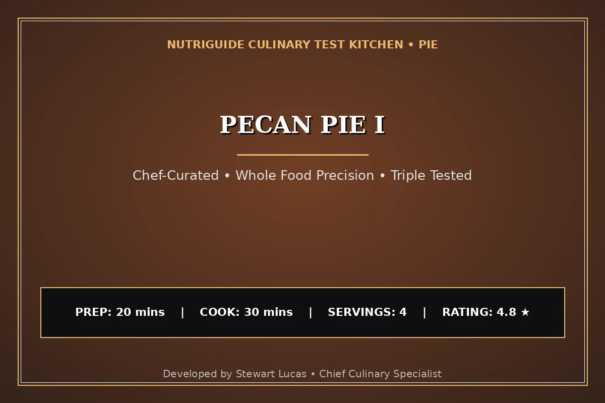 Pecan Pie I