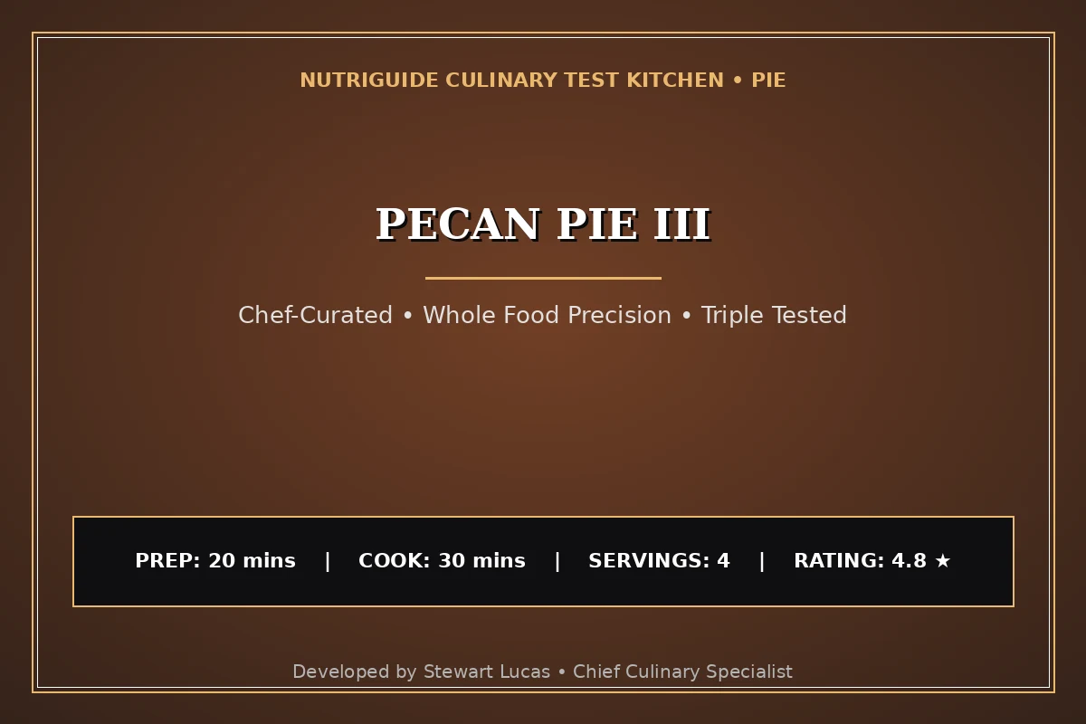 Pecan Pie Iii
