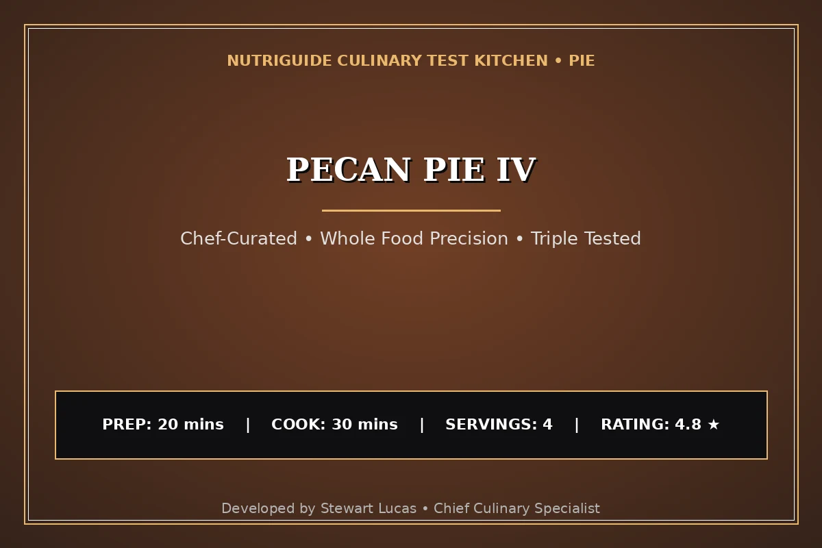 Pecan Pie Iv