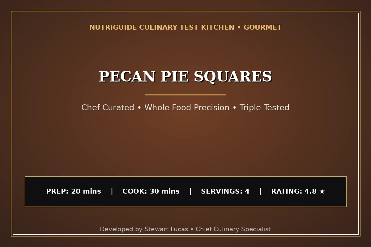 Pecan Pie Squares
