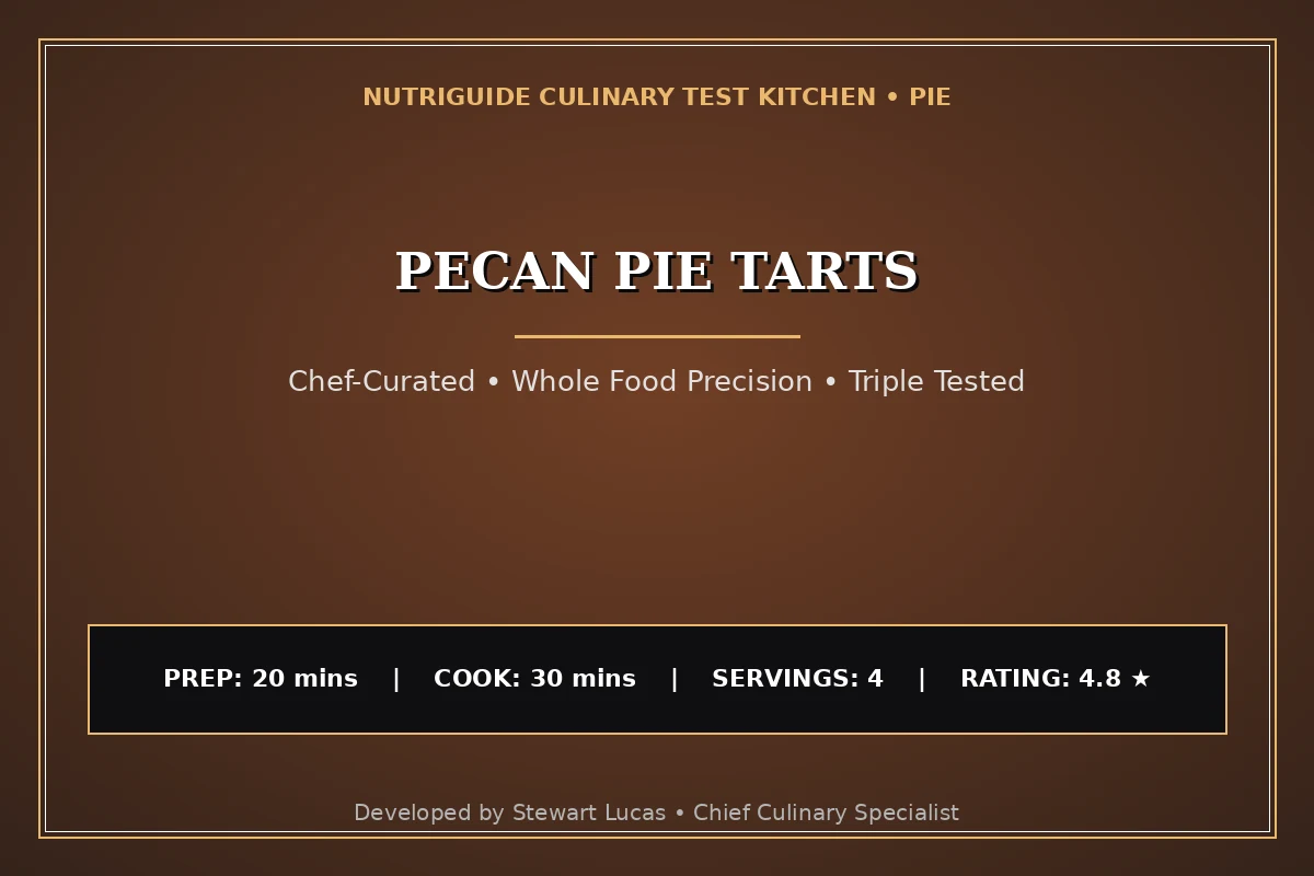 Pecan Pie Tarts