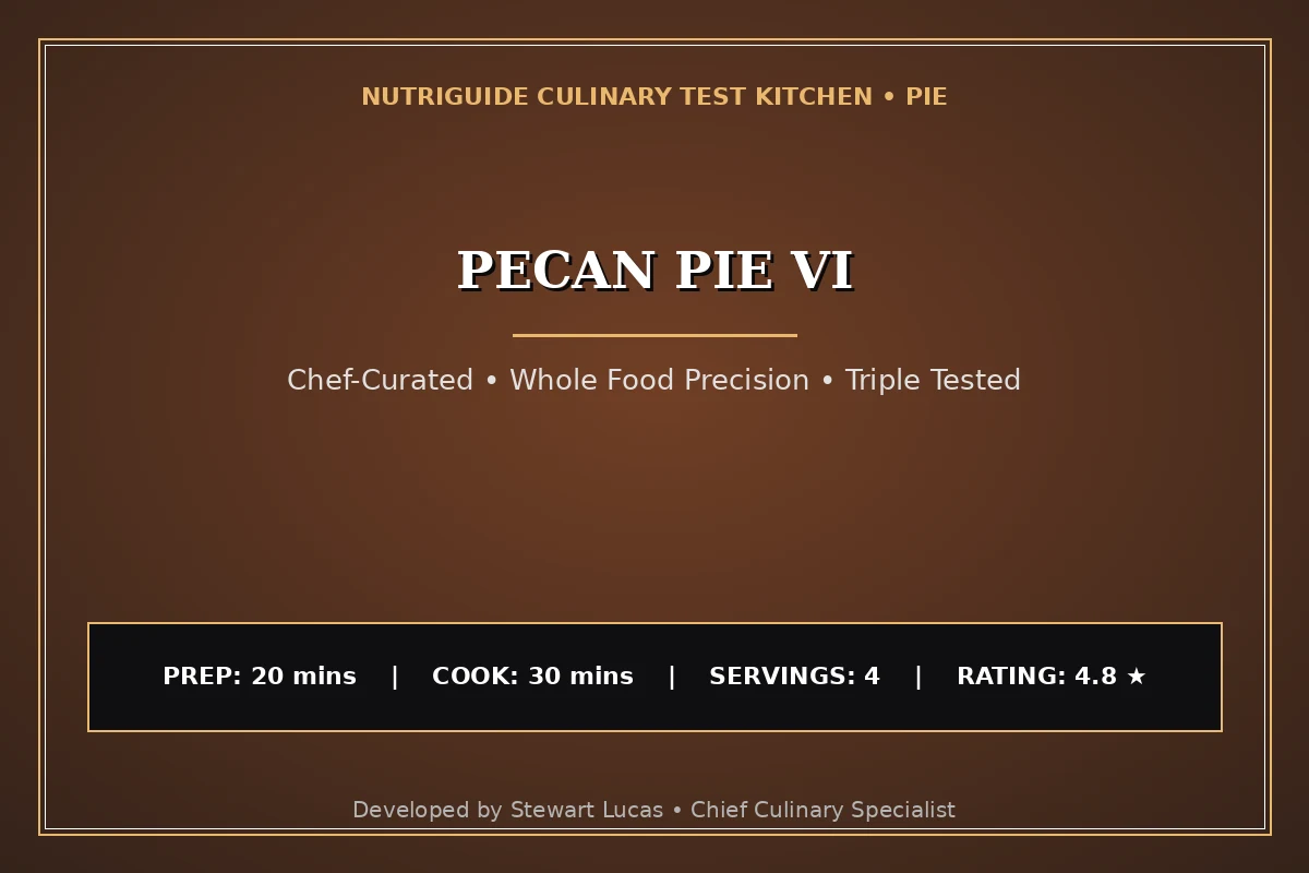 Pecan Pie Vi