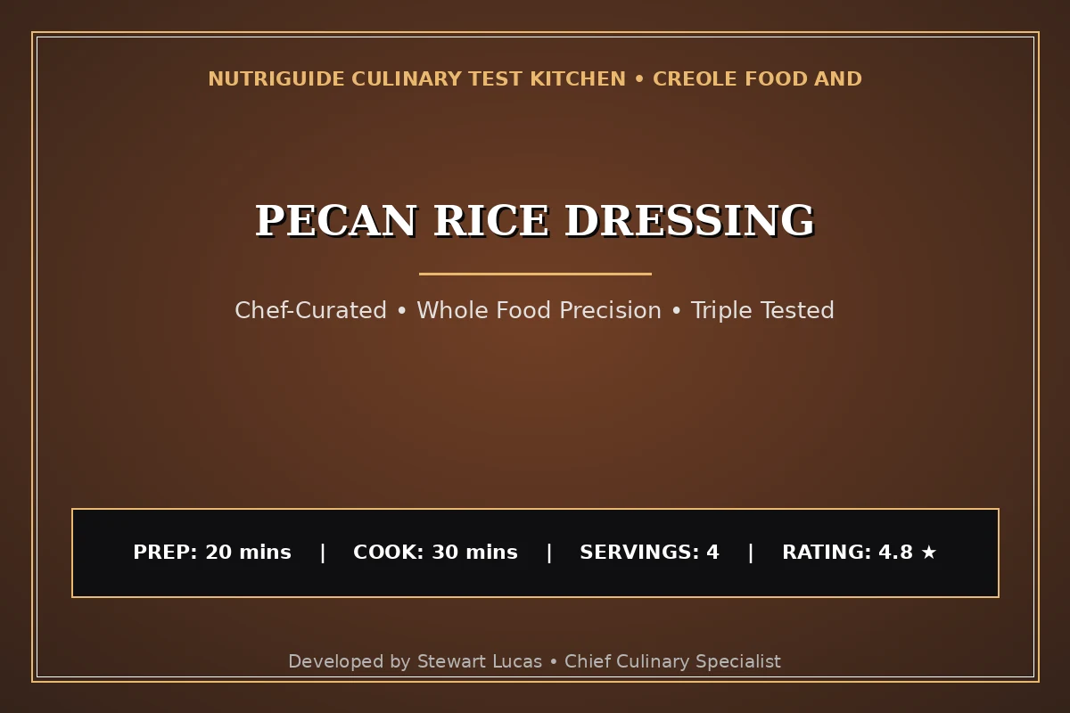 Pecan Rice Dressing