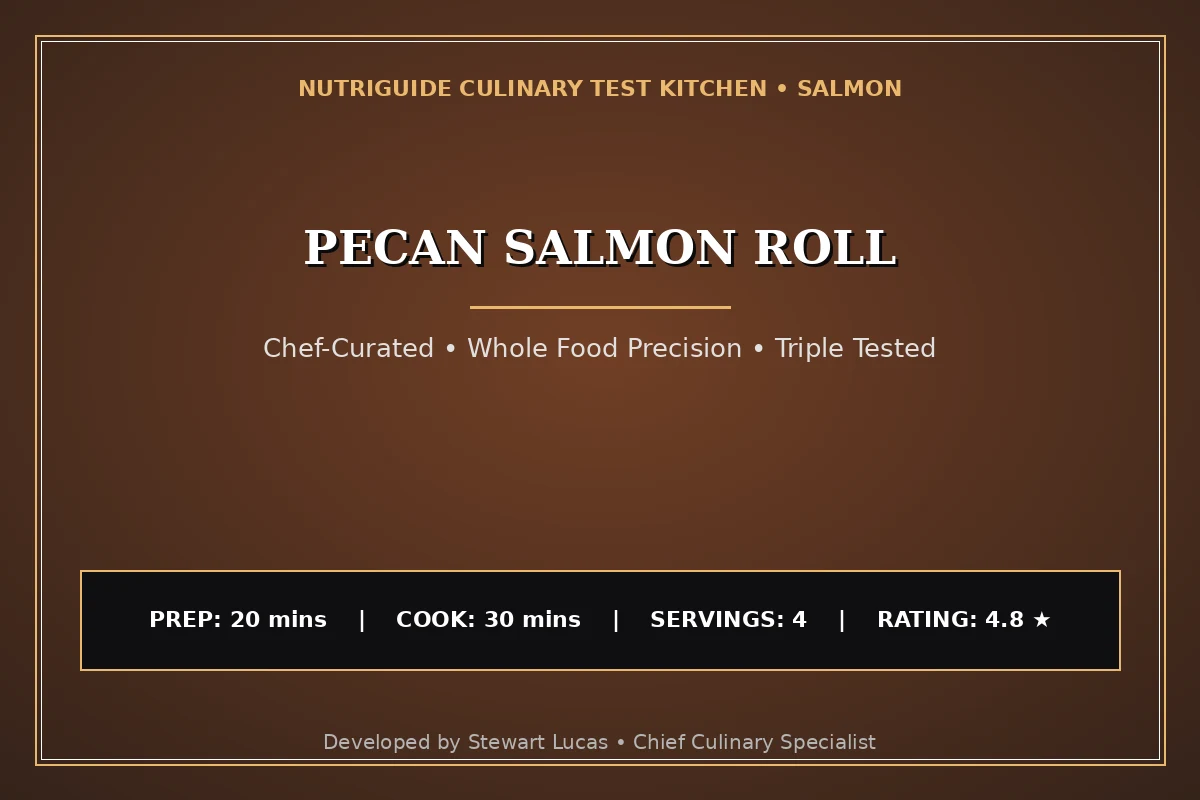 Pecan Salmon Roll