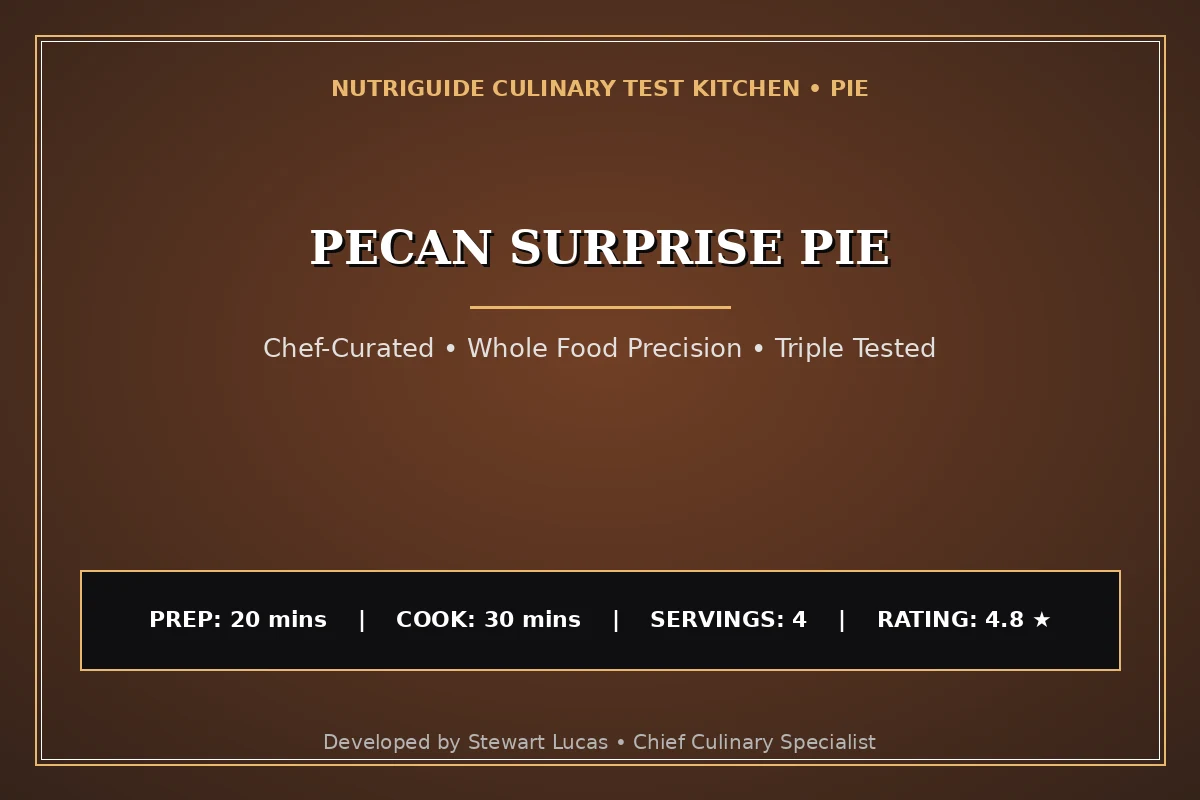Pecan Surprise Pie
