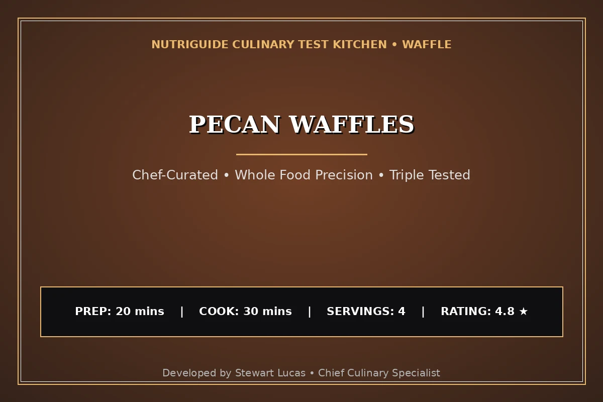 Pecan Waffles
