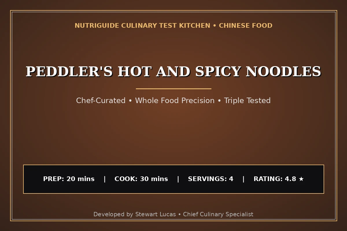 Peddler'S Hot And Spicy Noodles