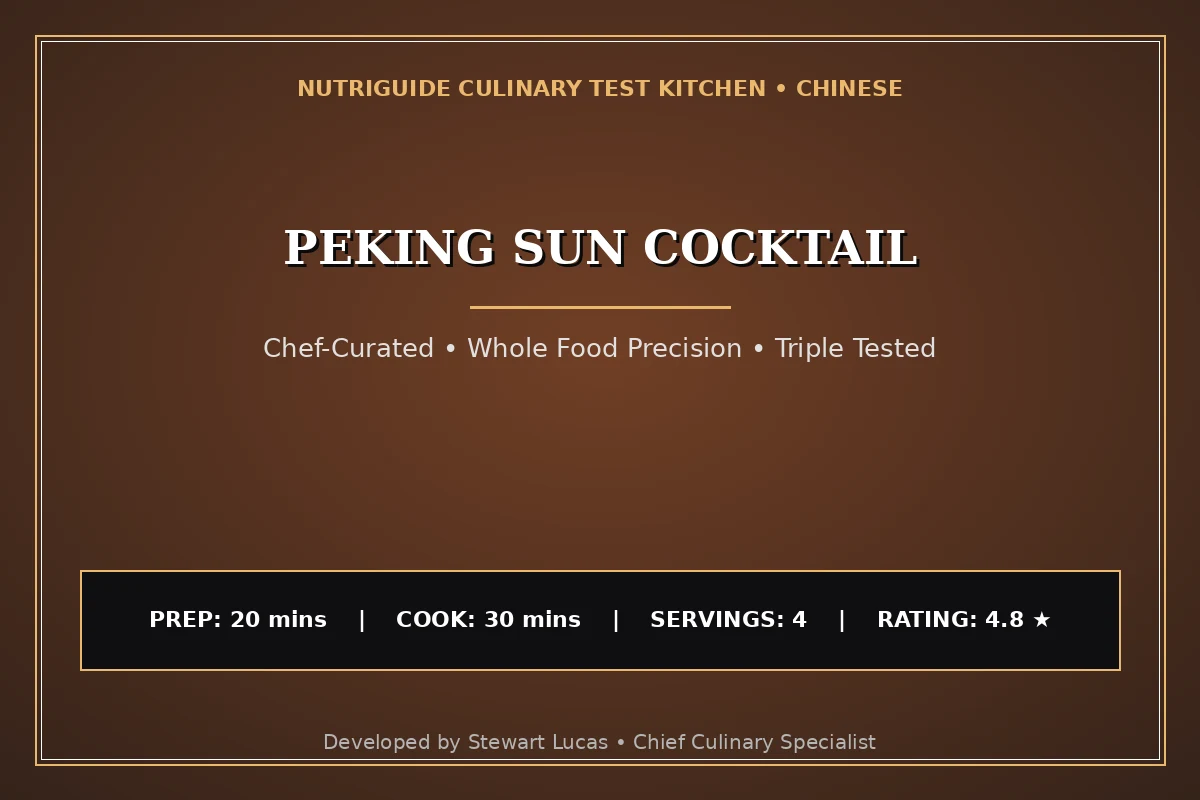 Peking Sun Cocktail