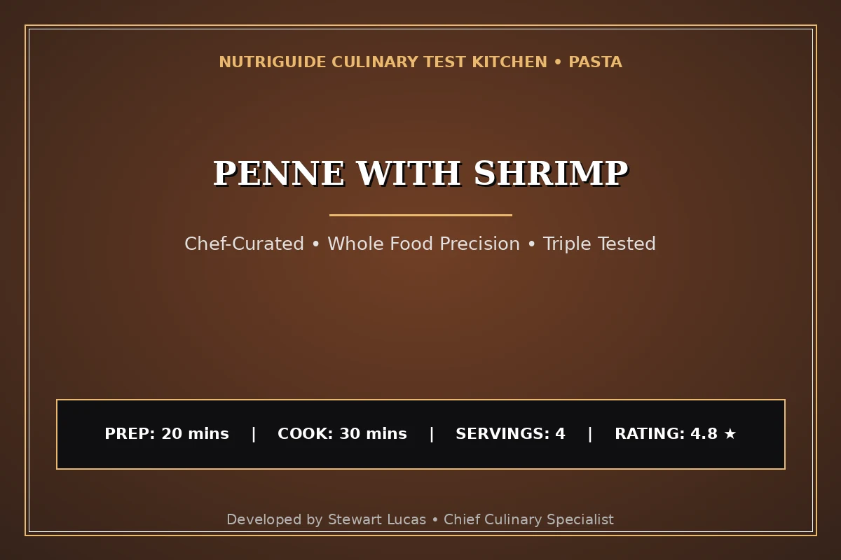 Penne With Shrimp