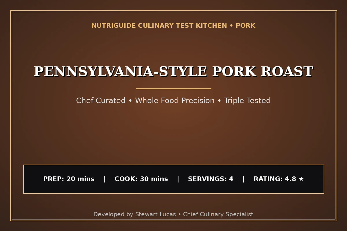 Pennsylvania-Style Pork Roast