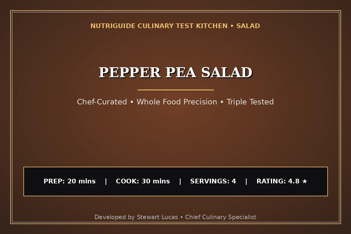Pepper Pea Salad