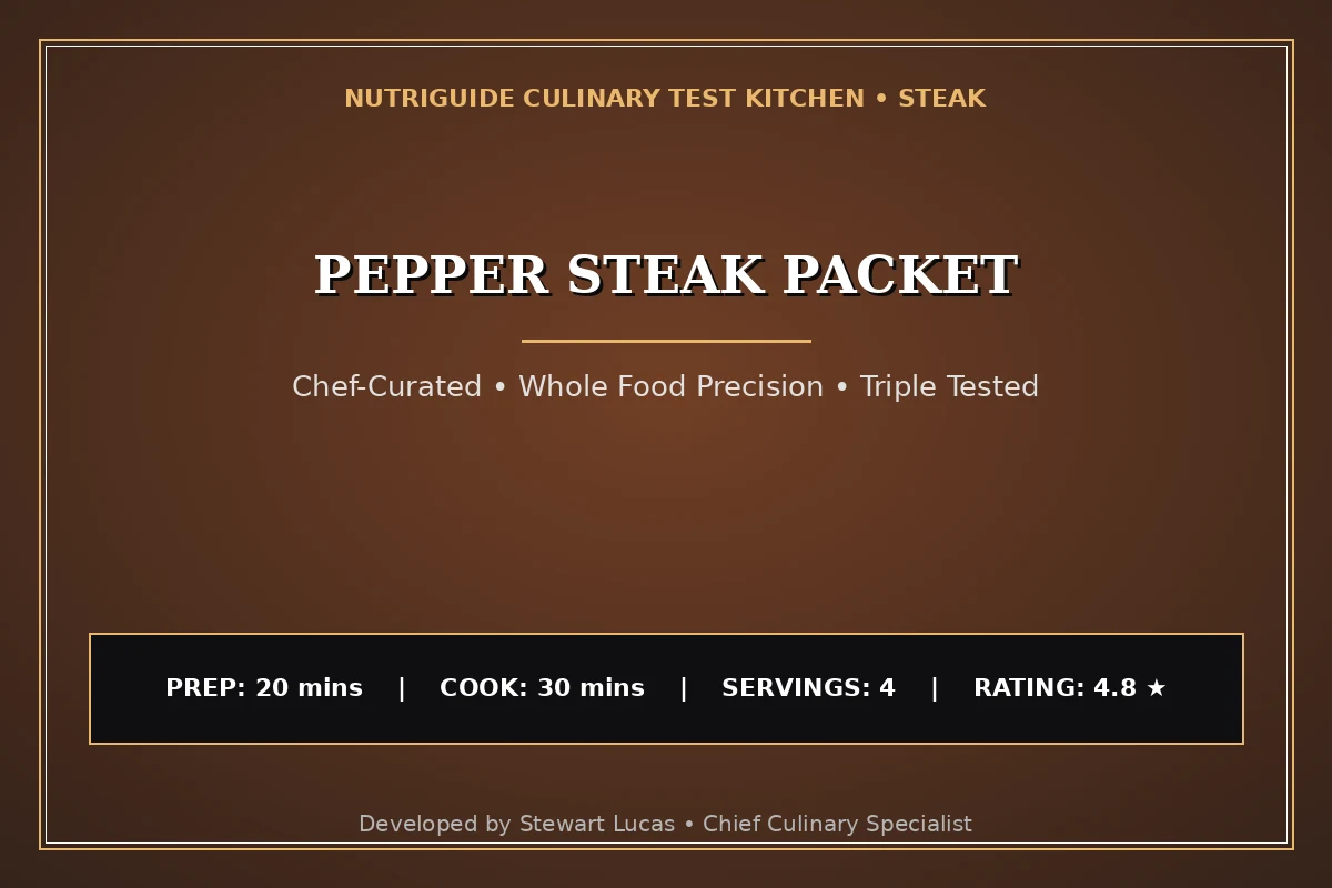 Pepper Steak Packet