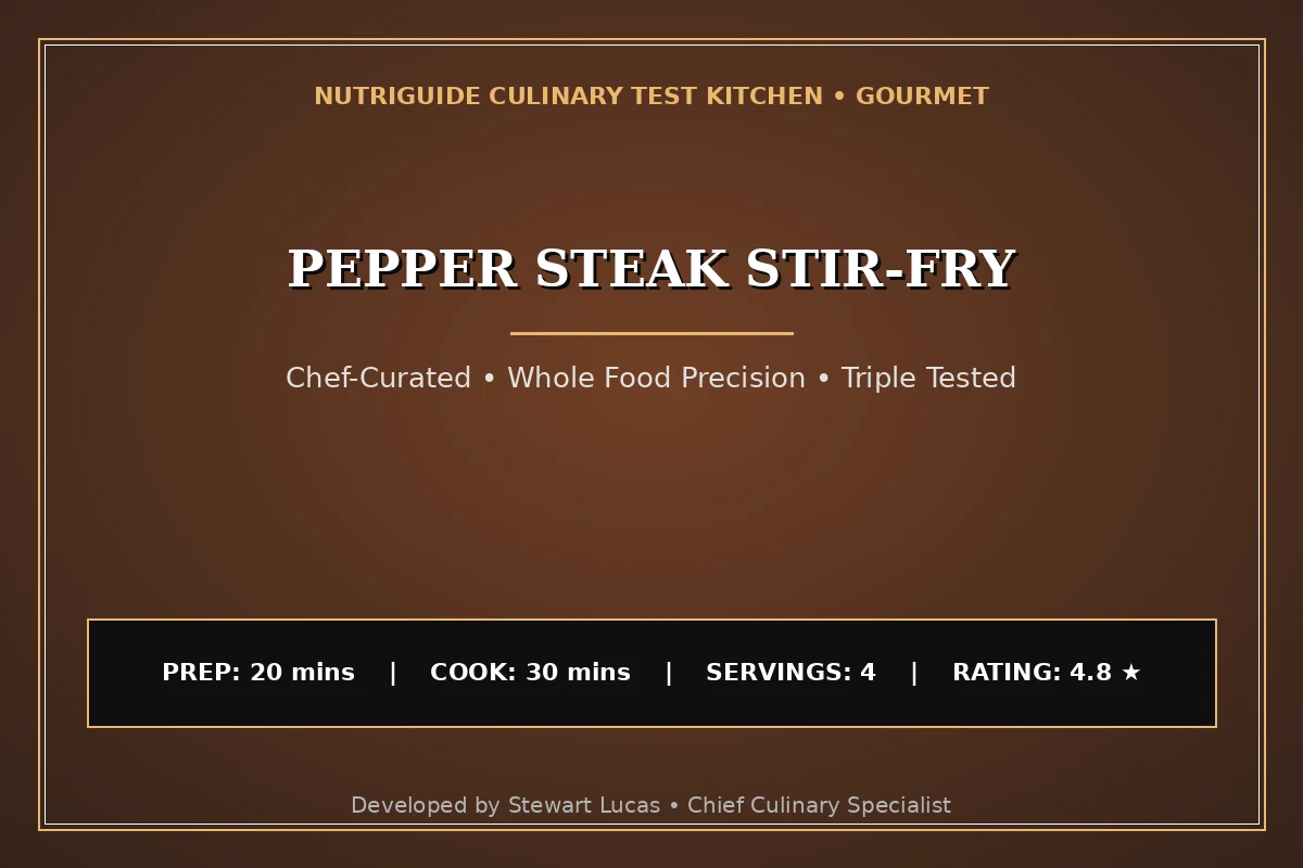 Pepper Steak Stir-Fry