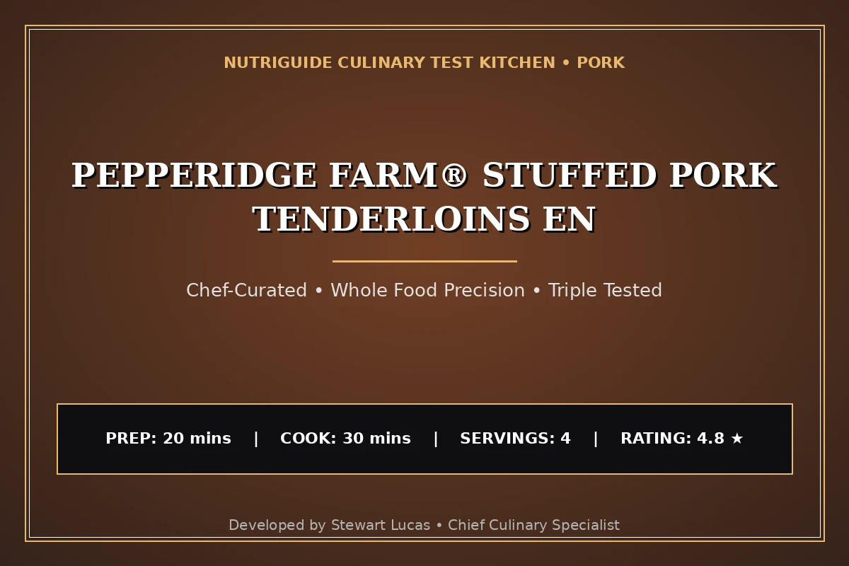 Pepperidge Farm® Stuffed Pork Tenderloins En