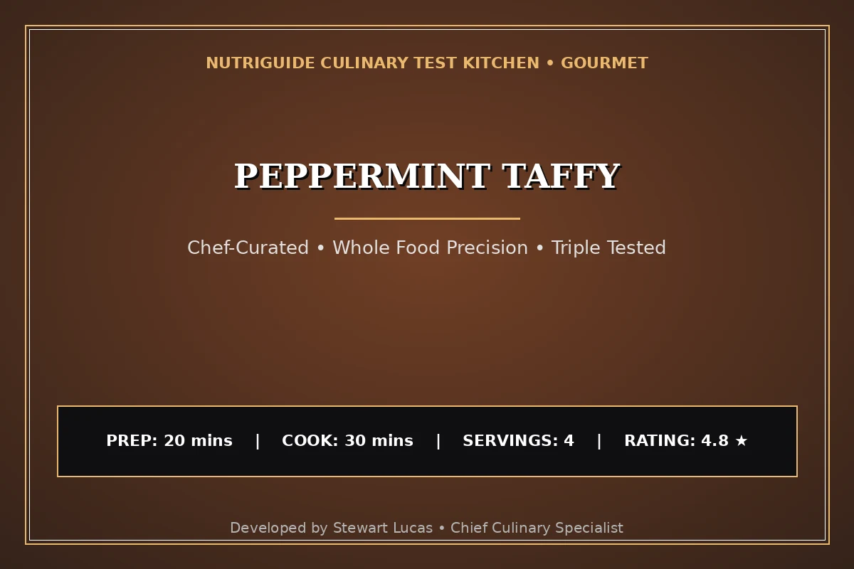 Peppermint Taffy
