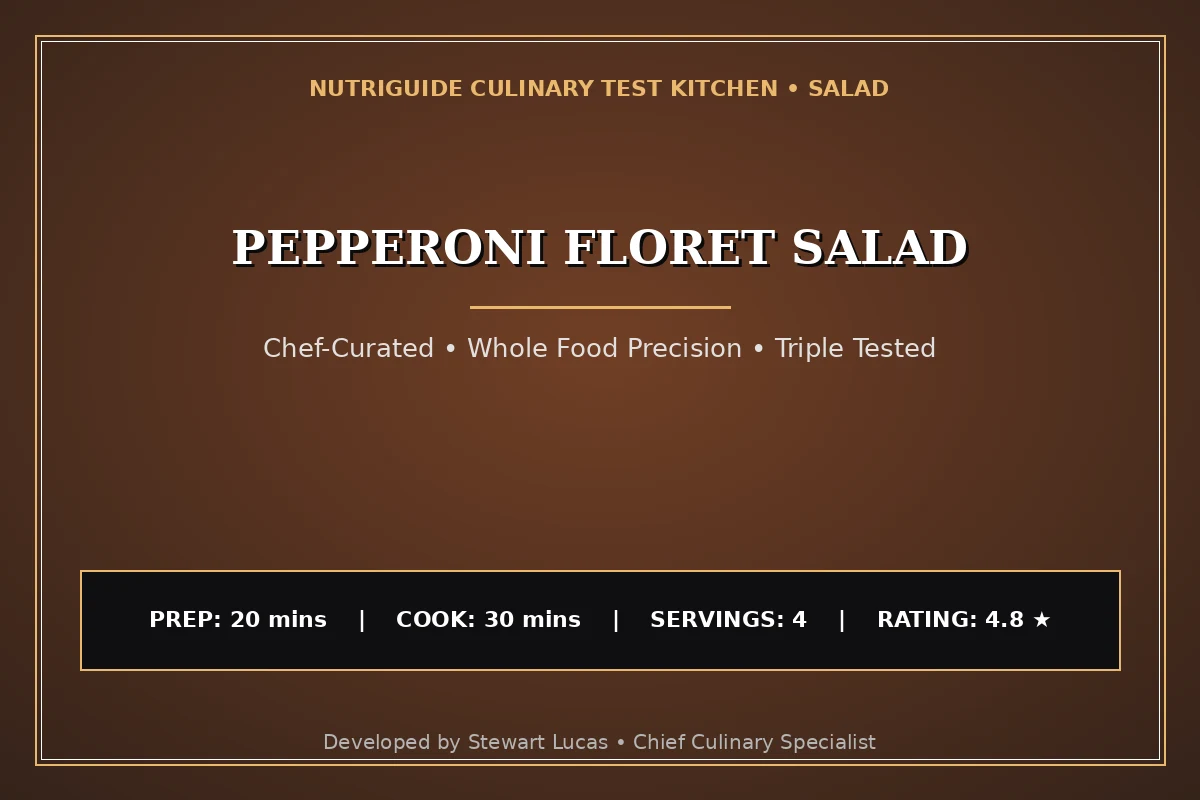Pepperoni Floret Salad