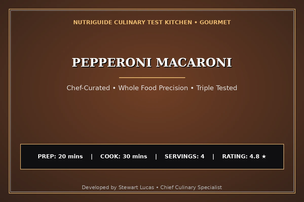 Pepperoni Macaroni