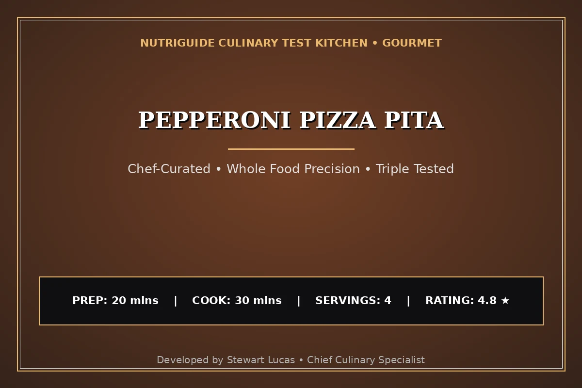 Pepperoni Pizza Pita