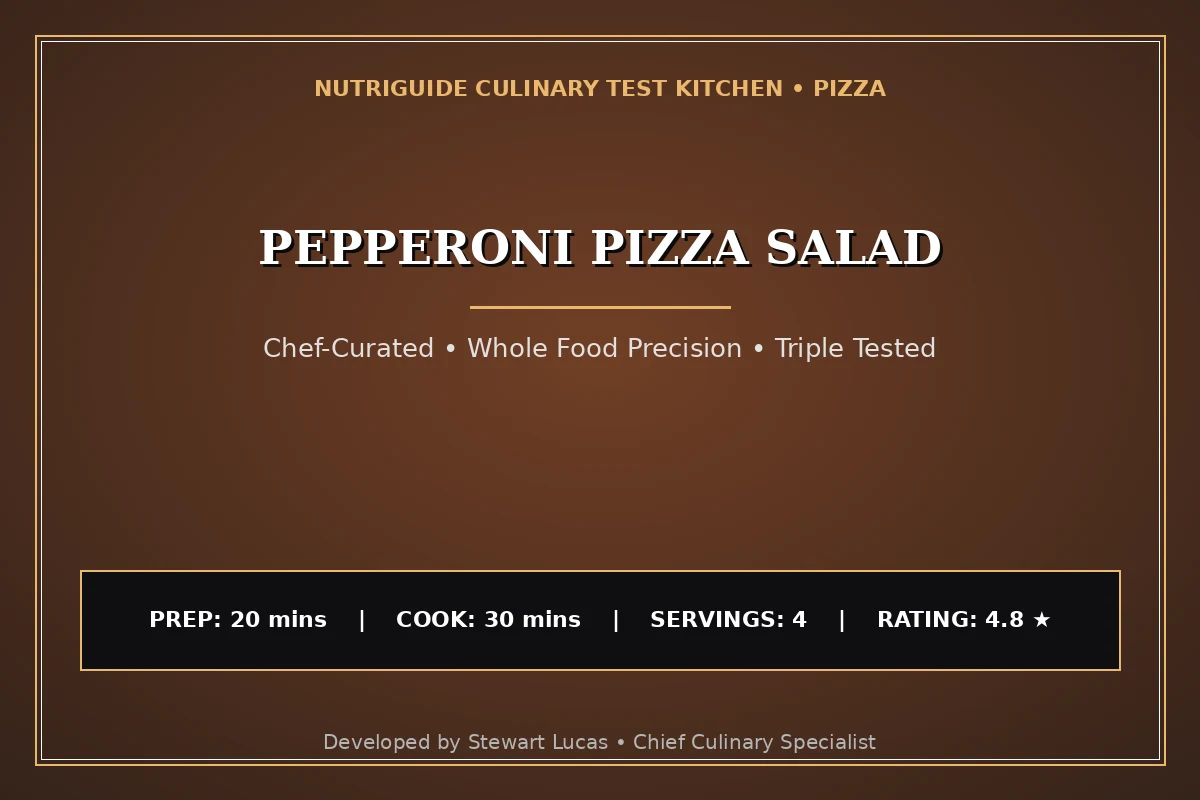 Pepperoni Pizza Salad