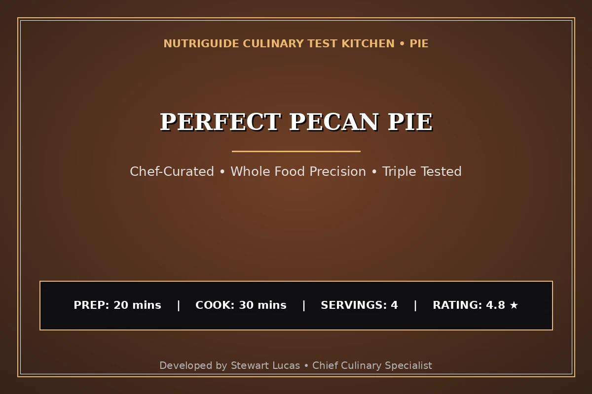Perfect Pecan Pie