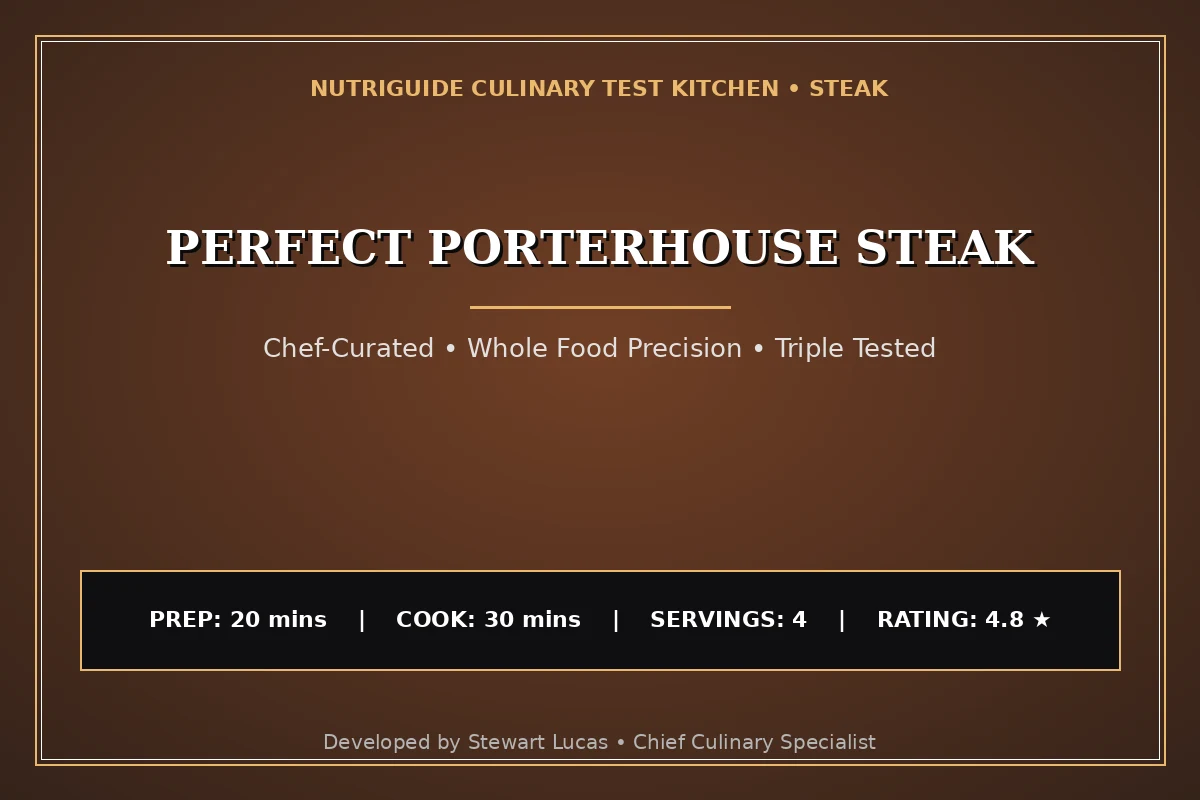 Perfect Porterhouse Steak
