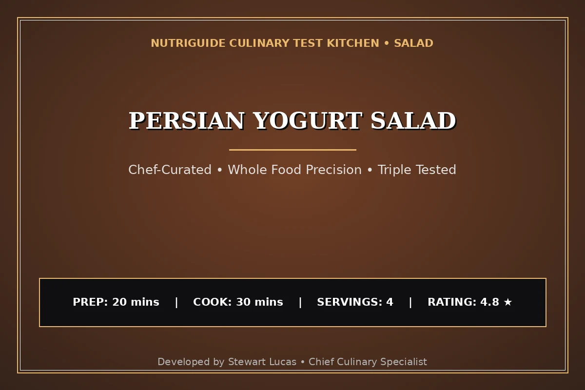 Persian Yogurt Salad