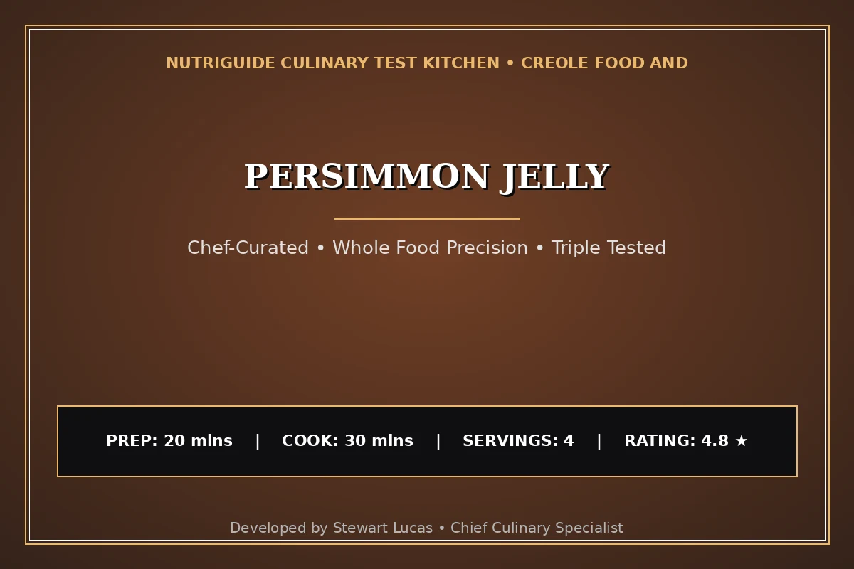 Persimmon Jelly