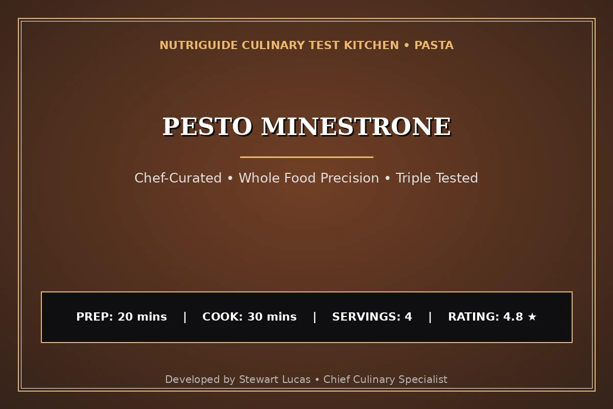 Pesto Minestrone