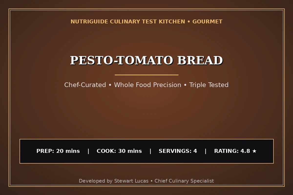 Pesto-Tomato Bread