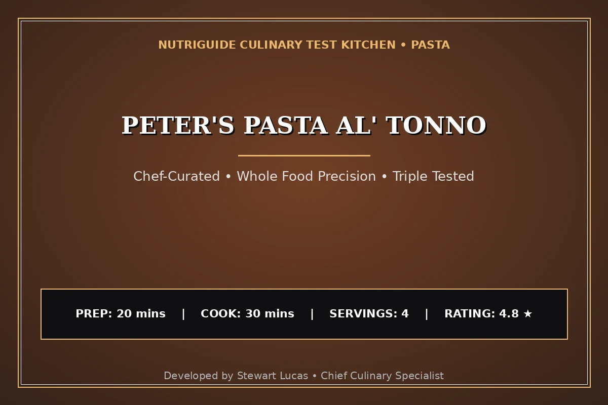 Peter'S Pasta Al' Tonno