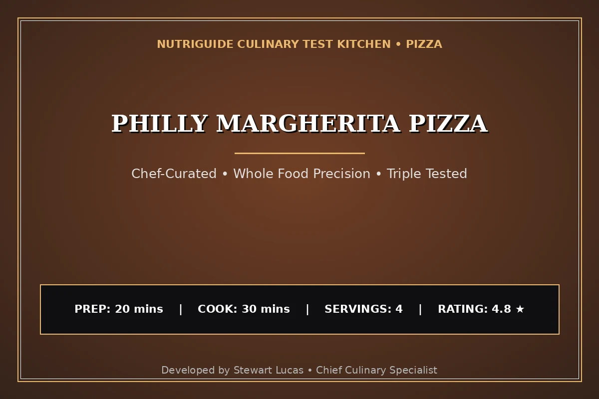 Philly Margherita Pizza
