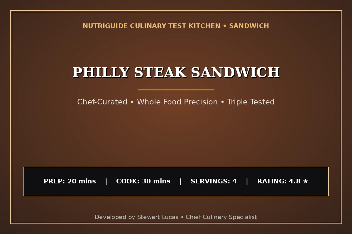 Philly Steak Sandwich