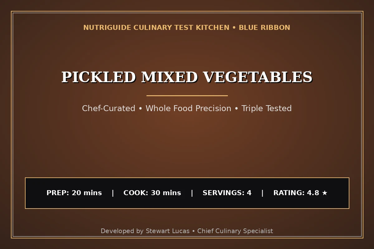 Pickled Mixed Vegetables