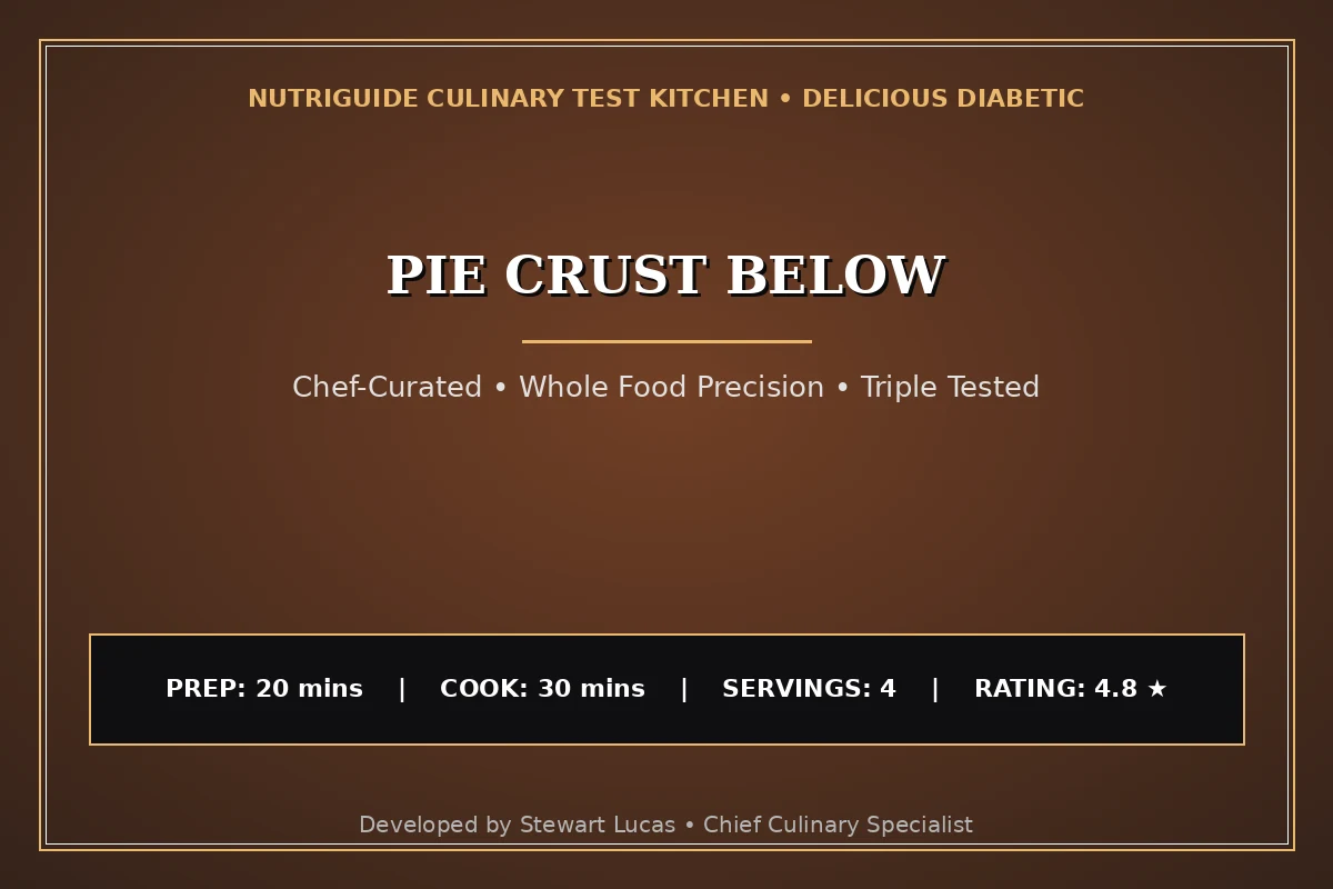 Pie Crust Below