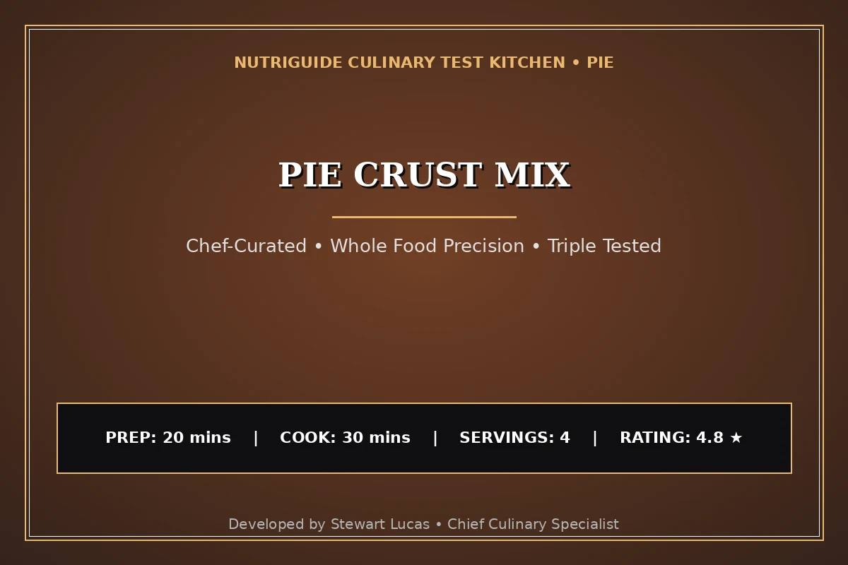 Pie Crust Mix
