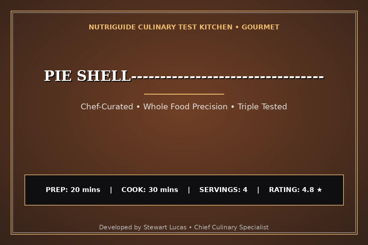 Pie Shell---------------------------------