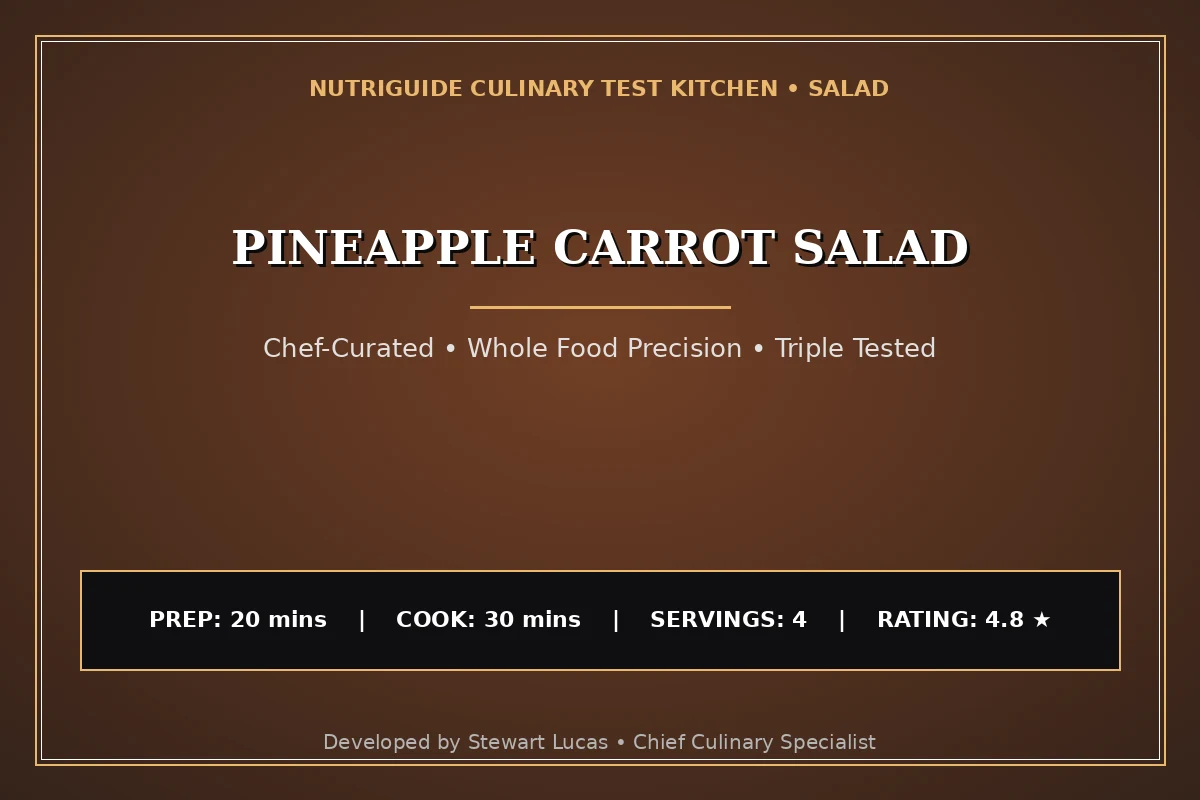 Pineapple Carrot Salad