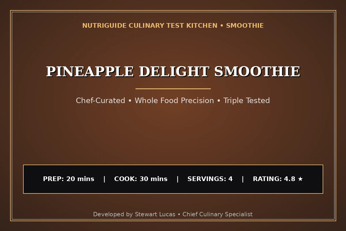Pineapple Delight Smoothie
