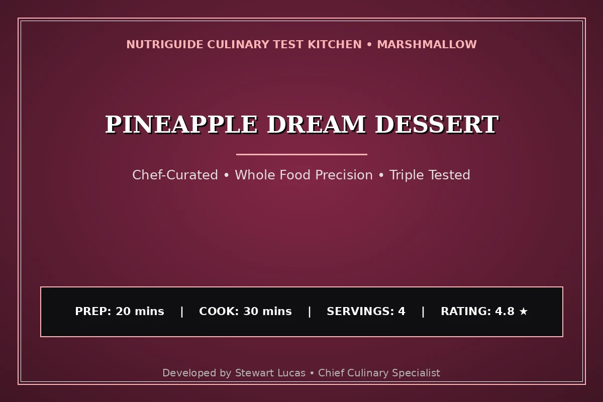 Pineapple Dream Dessert
